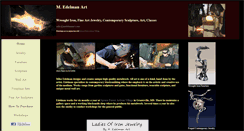 Desktop Screenshot of medelmanart.com